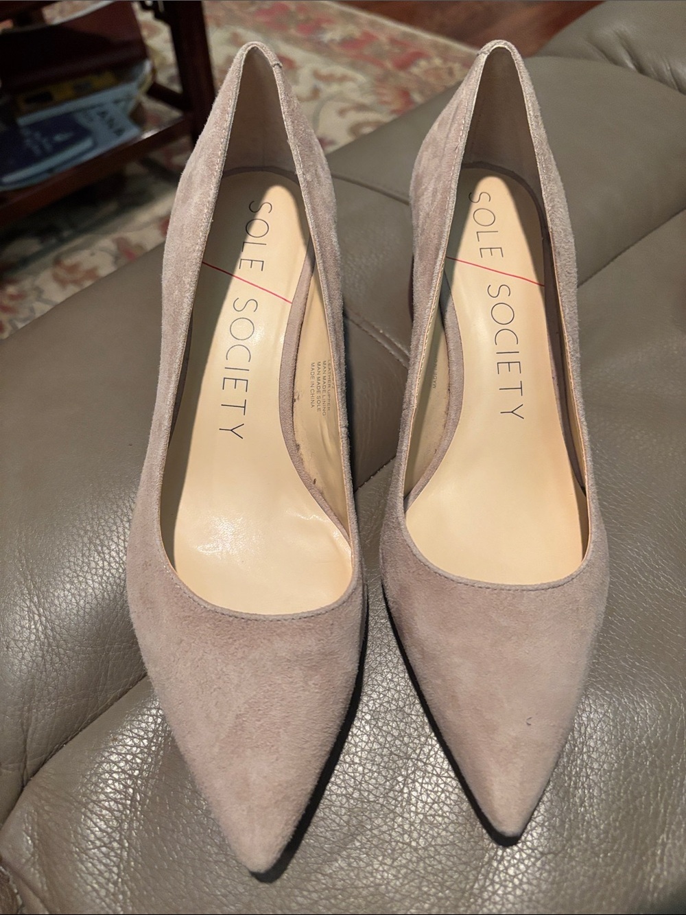 SOLE SOCIETY brand size 8M Taupe “SO-ANDORRA” style